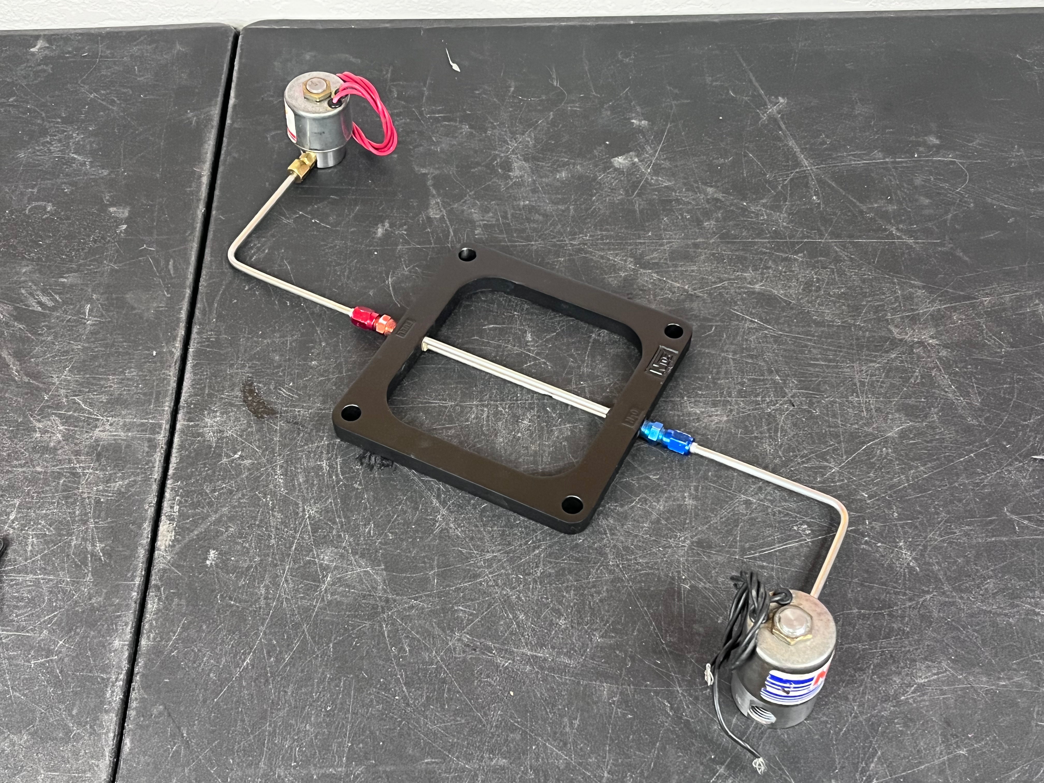 NOS Cheater Plate For 4500 Flange Dominator Virtual Speed Performance