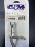 B&M 22165 Billet Aluminum & Stainless Steel Braided Transmission Dipstick – GM TH350 – New Open Box