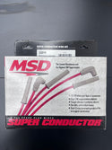MSD 32819 Super Conductor Spark Plug Wire Set – LS1/LS6 LS Swap – New Open Box