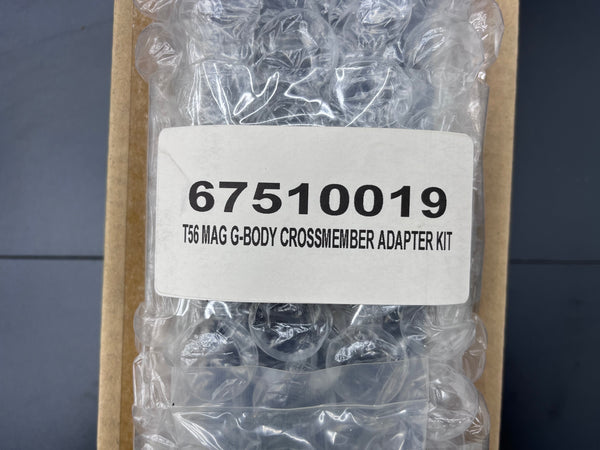 Hurst Transmission Crossmember Frame Adapter 67510019 – 1978-83 GM G-Body Tremec Magnum/T56 Swap