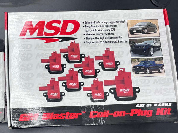 Holley 826283 LSx Ignition Coil Set – High-Output Coil Packs for LS1/LS6 – New Open Box