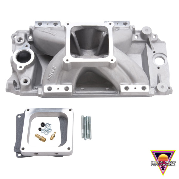 Edelbrock Super Victor EFI Intake Manifold – Tall Deck BBC, 4500 Flange