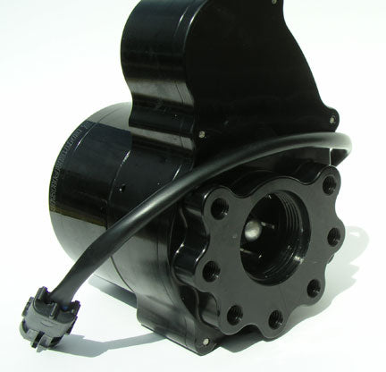 Meziere Inline Remote Electric Water Pump Hi-Flow 55GPM / Black Finish