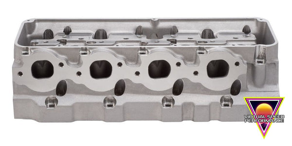 Edelbrock Big Victor 12° Aluminum Cylinder Heads - Bare