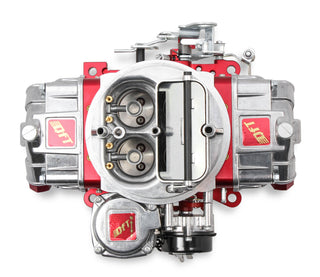 Quick Fuel 680 CFM Carburetor - Polished/Red SS Series With Electric Choke