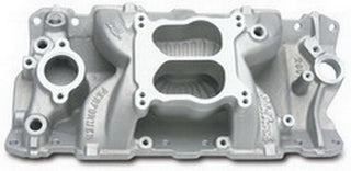 Edelbrock SBC 262-400 Performer Air-Gap Intake Manifold 1955-86 Virtual Speed Performance EDELBROCK