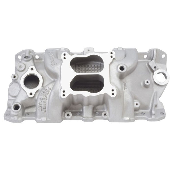 Edelbrock SBC 262-400 Q-Jet Performer RPM Intake Manifold Virtual Speed Performance EDELBROCK