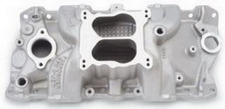 Edelbrock SBC 262-400 Q-Jet Performer RPM Intake Manifold Virtual Speed Performance EDELBROCK