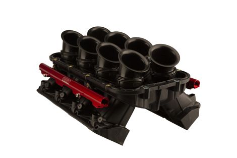 FAST LSX Intake Manifold Black 103mm LSXHR For LS3 Rectangle Port