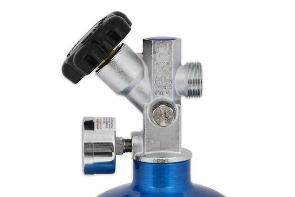 NOS 15Ib Nitrous Bottle With Hi-Flo Valve 3