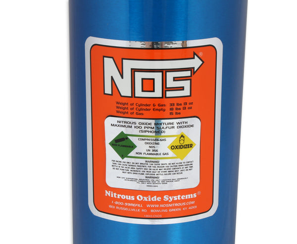 NOS 15Ib Nitrous Bottle With Hi-Flo Valve 6