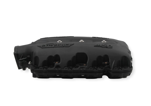MSD LT1 Intake Manifold Atomic AirForce for GM Gen-V LT engines Black Virtual Speed Performance MSD IGNITION