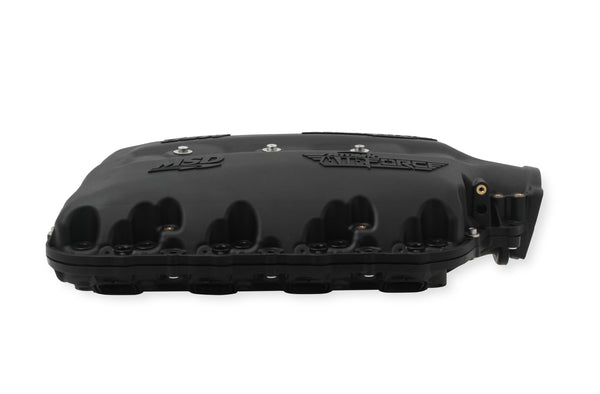 MSD LT1 Intake Manifold Atomic AirForce for GM Gen-V LT engines Black Virtual Speed Performance MSD IGNITION