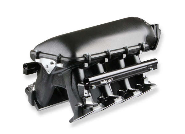 Holley Hi-Ram LS1/LS2/LS6 Intake Manifold 105mm Flange Black Finish Virtual Speed Performance HOLLEY