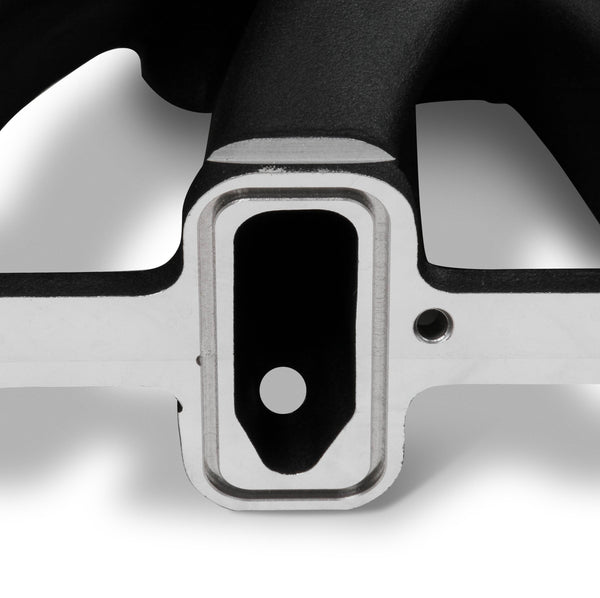Holley EFI LS1/LS2/LS6 Single Plane Split-Design Race Intake Manifold Black Finish Virtual Speed Performance HOLLEY