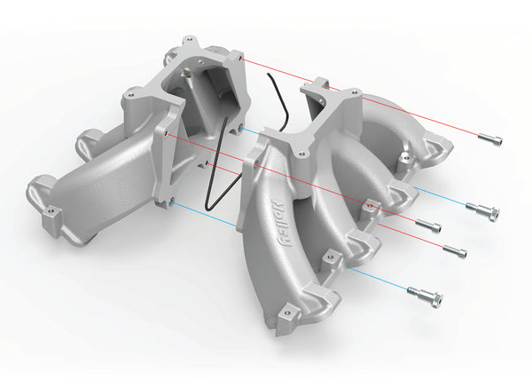 Holley LS1/LS2/LS6 Single Plane Split-Design Race Intake Manifold Virtual Speed Performance HOLLEY