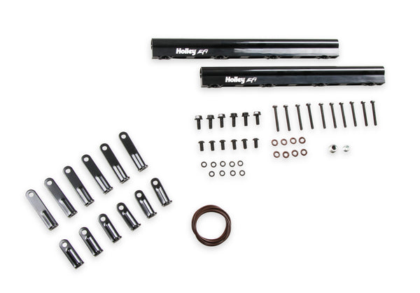 Holley EFI LS7 Single Plane Intake Manifold Black Finish Virtual Speed Performance HOLLEY