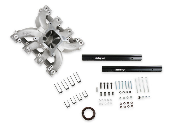 Holley EFI LS3/L92 Split Single Plane Race Intake Manifold Virtual Speed Performance HOLLEY
