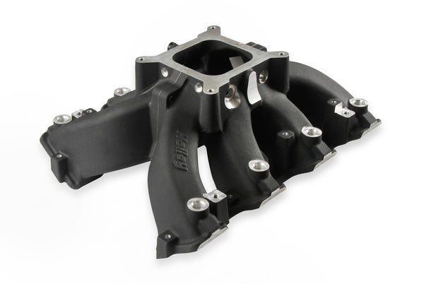 Holley EFI LS3/L92 Split Single Plane Race Intake Manifold Black Finish Virtual Speed Performance HOLLEY