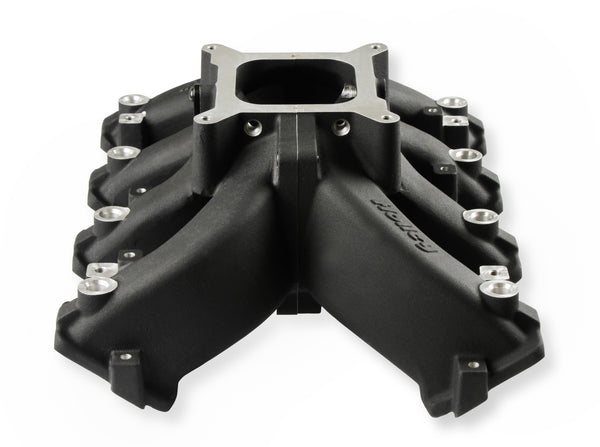 Holley EFI LS3/L92 Split Single Plane Race Intake Manifold Black Finish Virtual Speed Performance HOLLEY
