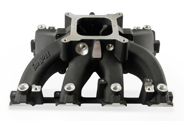 Holley EFI LS3/L92 Split Single Plane Race Intake Manifold Black Finish Virtual Speed Performance HOLLEY