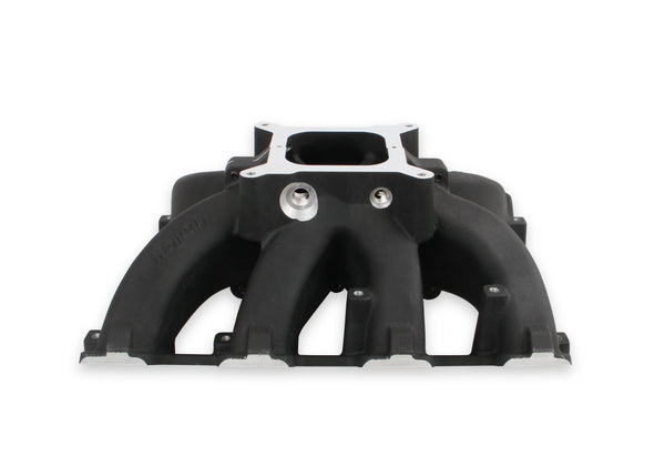 Holley LS3/L92 Split Single Plane Race Intake Manifold Black Finish Virtual Speed Performance HOLLEY