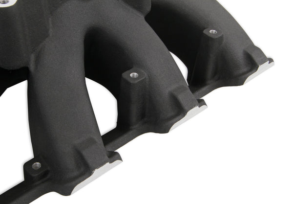 Holley LS3/L92 Split Single Plane Race Intake Manifold Black Finish Virtual Speed Performance HOLLEY