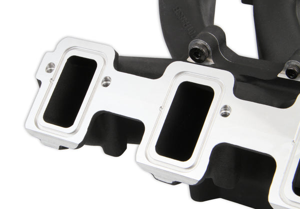 Holley LS3/L92 Split Single Plane Race Intake Manifold Black Finish Virtual Speed Performance HOLLEY