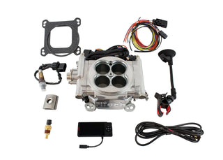 FiTech Fuel Injection Go EFI 4 Kit 600HP Rating Bright Tumble Finish Virtual Speed Performance FiTECH FUEL INJECTION