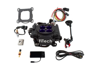FiTech Fuel Injection Mean Street EFI Kit 800HP Rating Black Finish Virtual Speed Performance FiTECH FUEL INJECTION