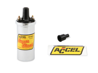 Accel Super Stock Coil Chrome Finish (Oil Filled) Virtual Speed Performance ACCEL