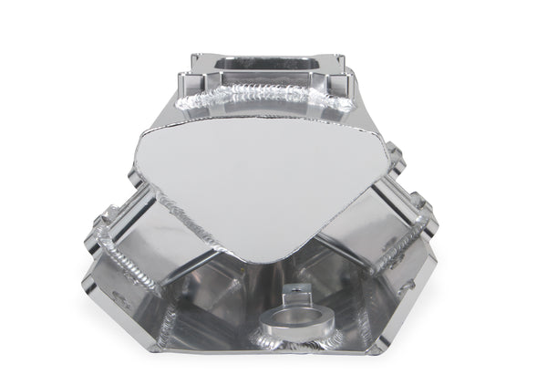 Holley Sniper BBC Fabricated Single Plane Silver Intake Manifold 1 X 4150 Virtual Speed Performance HOLLEY