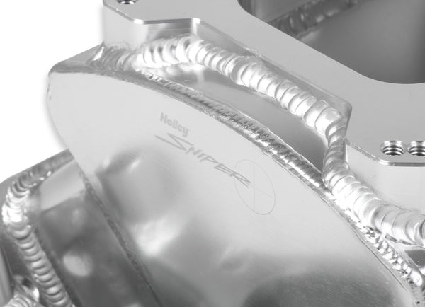 Holley BBC Tunnel Ram Intake Manifold 2 x 4150 Standard 9.8 Deck Virtual Speed Performance HOLLEY