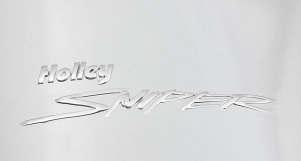 Holley Sniper BBC Fabricated Single Plane Silver Intake Manifold Rectangle Port Virtual Speed Performance HOLLEY