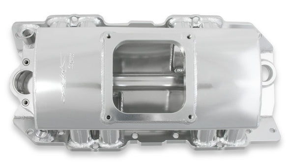Holley Sniper BBC Fabricated Single Plane Silver Intake Manifold Rectangle Port Virtual Speed Performance HOLLEY