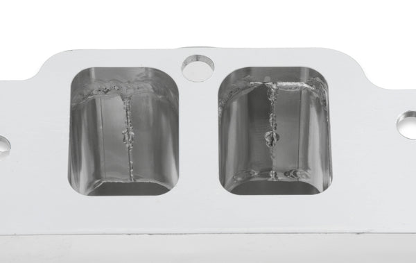 Holley Sniper BBC Fabricated Silver Tunnel Ram 2 x 4500 Rectangle Port Virtual Speed Performance HOLLEY