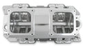 Holley Sniper BBC Fabricated Silver Tunnel Ram 2 x 4500 Rectangle Port Virtual Speed Performance HOLLEY