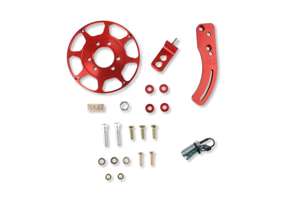 MSD BBC Crank Trigger Kit Flying Magnet 8" Inch Balancer Virtual Speed Performance MSD IGNITION