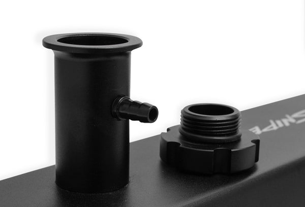 Holley Sniper SBF Valve Covers Tall Fabricated Black Finish