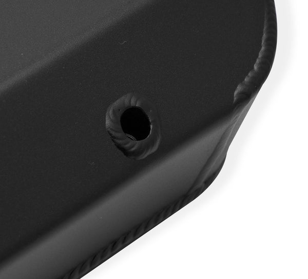 Holley Sniper SBF Valve Covers Tall Fabricated Black Finish