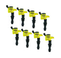 Accel Ford 2004-08 4.6L/5.4L/6.8L 3-Valve Engine Ignition Coil (Set Of 8) Virtual Speed Performance ACCEL