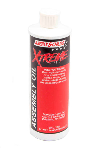 Xtreme Assembly Lube - 16oz. Virtual Speed Performance AKERLY-CHILDS