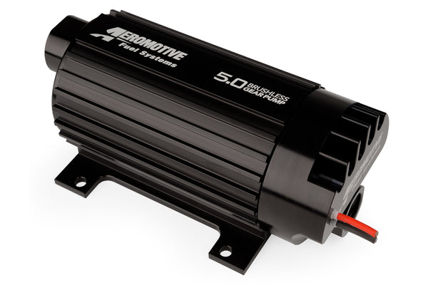 Variable Speed Fuel Pump Controlled Spur 5.0 GPM Virtual Speed Performance AEROMOTIVE