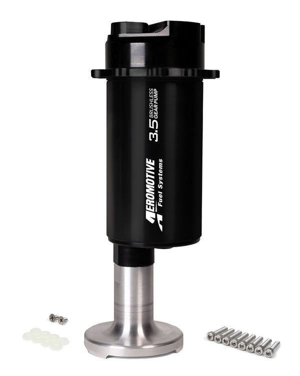 AEROMOTIVE 18025 Pro Series Fuel Pump 3.5 Gear Stealth Module Virtual Speed Performance AEROMOTIVE