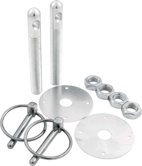 Alum Hood Pin Kit 1/2in Silver Virtual Speed Performance ALLSTAR PERFORMANCE