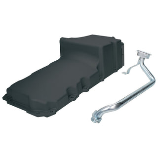 ALLSTAR LS Oil Pan Cast Alum Black Virtual Speed Performance ALLSTAR PERFORMANCE