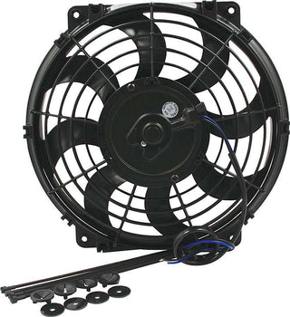 Electric Fan 10in Curved Blade Virtual Speed Performance ALLSTAR PERFORMANCE
