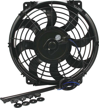 Electric Fan 12in Curved Blade Virtual Speed Performance ALLSTAR PERFORMANCE