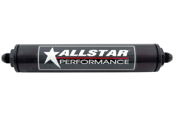 ALLSTAR Fuel Filter 8in -6 Stainless Element Virtual Speed Performance ALLSTAR PERFORMANCE