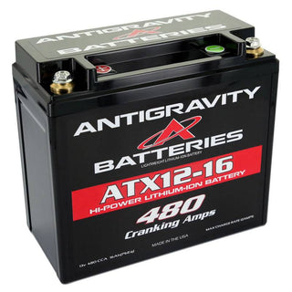 Lithium Battery 480CCA 12Volt 3Lbs 16 Cell Virtual Speed Performance ANTIGRAVITY BATTERIES